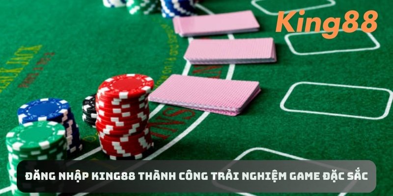 Đăng nhập King88 thành công trải nghiệm game đặc sắc